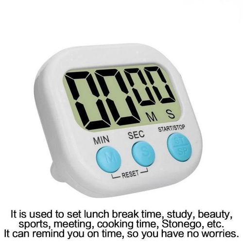 Kitchen Timer LCD Digital Countdown Alarm Clock