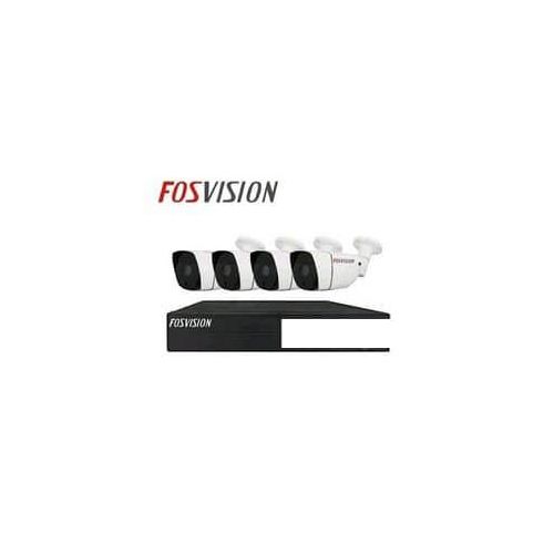 Fosvision Plus 8 CCTV Cameras Full Kit, 8 Pack 1TB HDD DVR Appearance Model May Vary But All Work Very Well - White