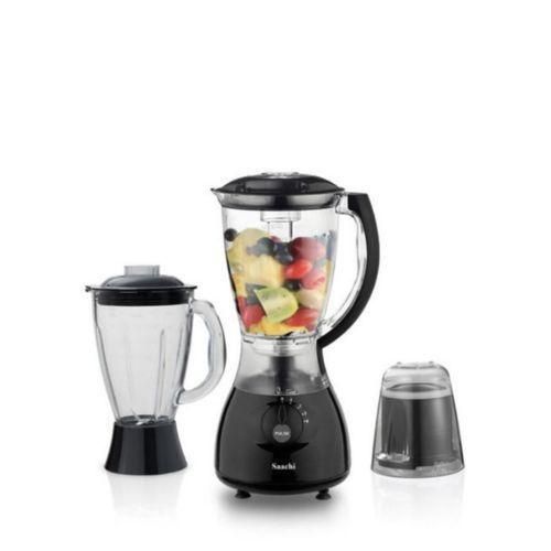 Saachi 4 In 1 High Efficient Blender With 2 Jars 1 Grinder 1 Motor-Black/White