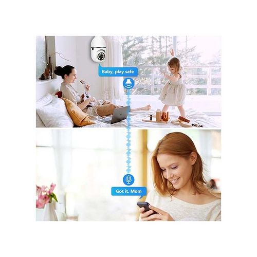 Video Surveillance Camera Wifi 360° - White