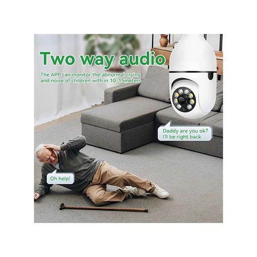 Video Surveillance Camera Wifi 360° - White