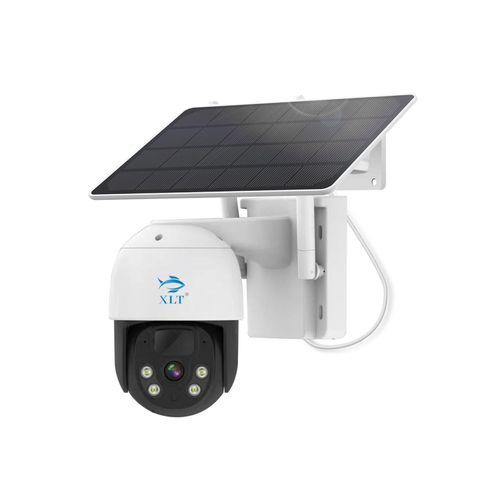 XLT 4G Sim Card Solar Camera PTZ 360&deg; View Wireless Outdoor CCTV, Compatible With Apps