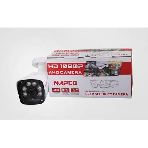 Napco 1080P HD  Bullet Camera 3.8 mm CCTC Security Camera-White