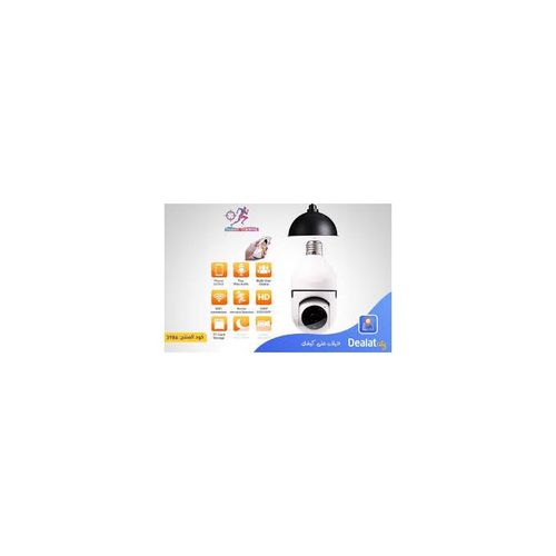 360&ordm; Wifi Outdoor/Indoor Security Light Bulb Camera 1080P Surveillance CCTV Camera (wireless 360 camera light bulb)