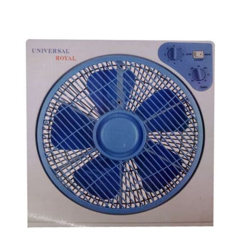 Box Table Fan , 12 '' - White,Blue