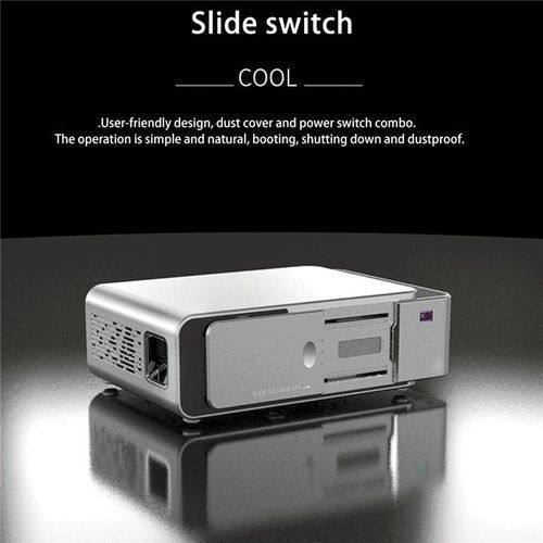 Home Theater Projector 3000 Users  HDMI USB VGA SD-silver