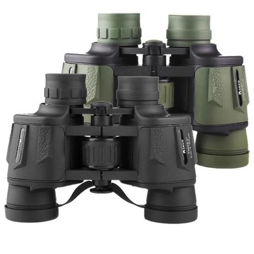 Optics Binocular 12×45, 261FT AT 1000YS Coated - Army Green