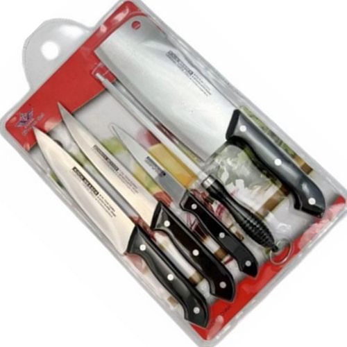 Pack Of Chopping Board & Set Of Kitchen knives