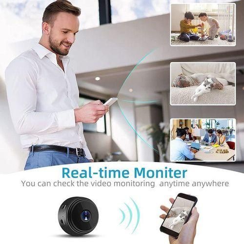 Security Mini Spy Portable HD Wifi Video Monitoring Rechargeable CAM