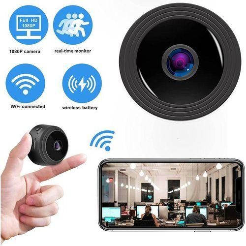 Security Mini Spy Portable HD Wifi Video Monitoring Rechargeable CAM