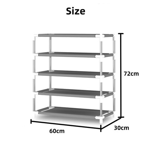 Mateamoda 5-layer Shoe Rack Assemble Organizer Storage