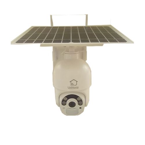 Unihoms 4G PTZ Solar Smart Security Camera