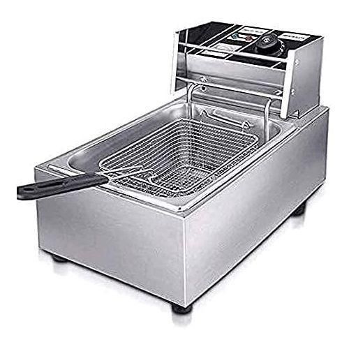 Pixel Commercial Deep Fryer 6ltr... Silver