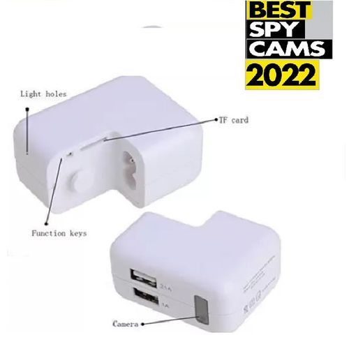 Spy Hidden Camera In USB Charger, -white