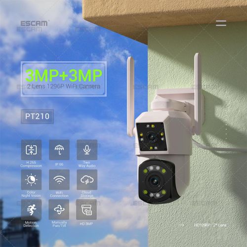 Escam  Wifi IP Camera with Two Way Audio Night Vision