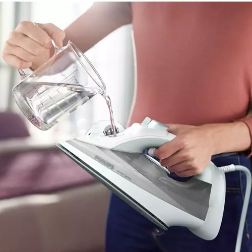 Philips 2 In 1 Steam & Flat Iron  - Blue