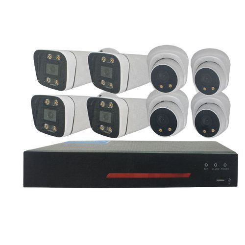 UK Plus Surveillance CCTV Kit - 8 Cameras,1 Recorder,8 Cables,Full HD 1080P