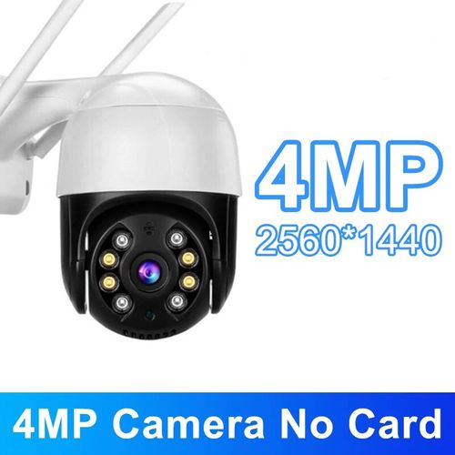 4K 4MP PTZ Camera WiFi Outdoor Wireless 4x Zoom Camera
