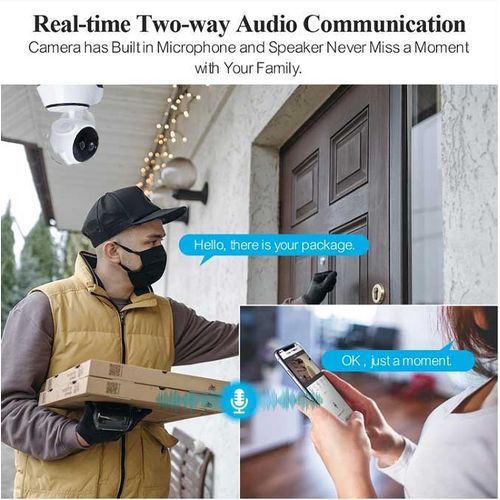 Portable WIFI Home Night Vision High-definition Camera