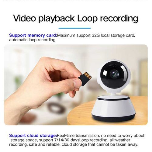 Portable WIFI Home Night Vision High-definition Camera