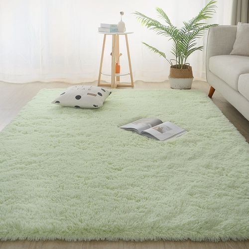 Plush Rug For Living Room, Bedroom 80*120cm - Dark Green