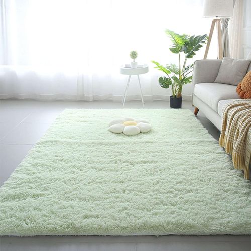 Plush Rug For Living Room, Bedroom 80*120cm - Dark Green