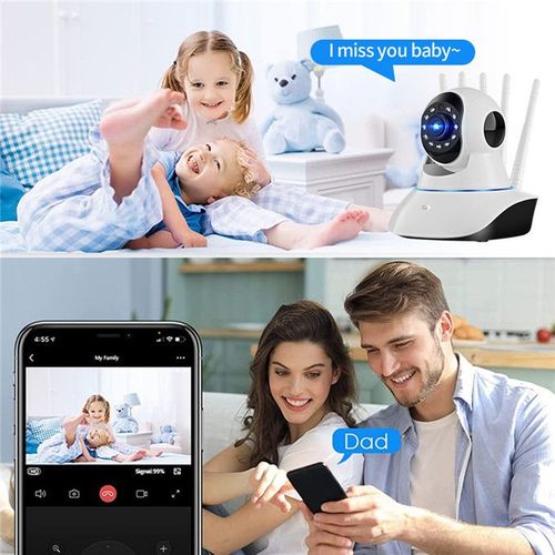 1080P 360&deg; WiFi Camera For Home IP Surveillance