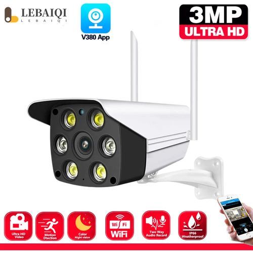 1080P Outdoor IP Camera Waterproof Wifi Security CCTV Camera Surveillance