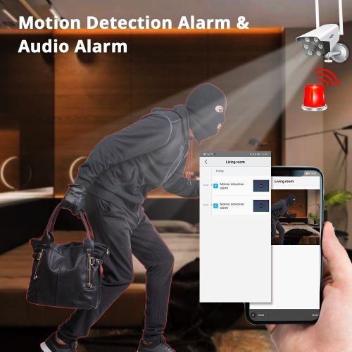 1080P Outdoor IP Camera Waterproof Wifi Security CCTV Camera Surveillance