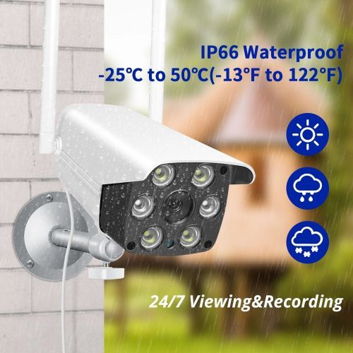 1080P Outdoor IP Camera Waterproof Wifi Security CCTV Camera Surveillance