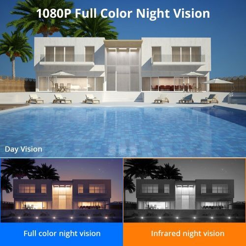 1080P Outdoor IP Camera Waterproof Wifi Security CCTV Camera Surveillance