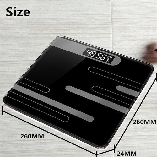 Mateamoda Weighing Scale Digital Body Scale With LCD Display - KG / LB