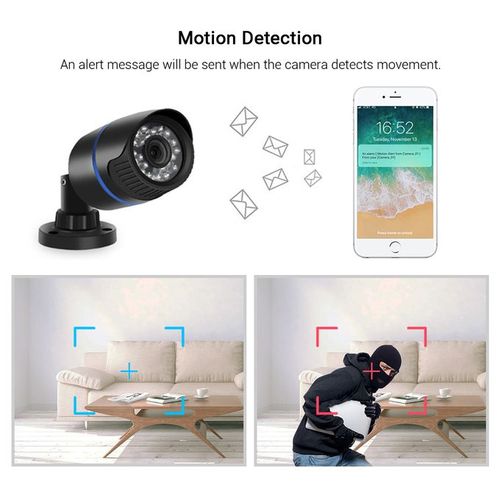 Ultra HD IP Camera Outdoor Security CCTV Camera Night Vision Recording