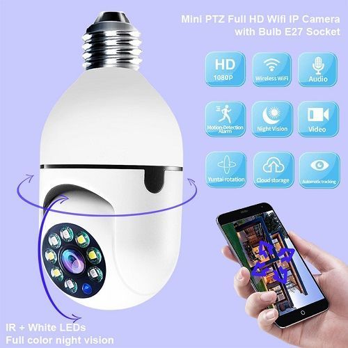 360&deg;surveillance Camera Smart Wireless HD Night Visioncamera