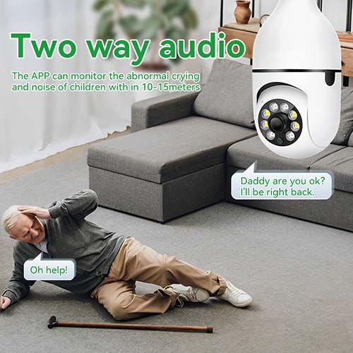 360°surveillance Camera Smart Wireless HD Night Visioncamera