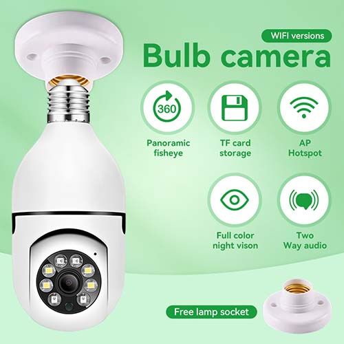 360°surveillance Camera Smart Wireless HD Night Visioncamera