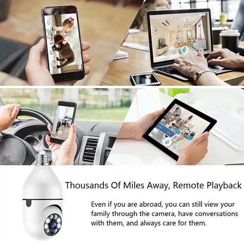 360°surveillance Camera Smart Wireless HD Night Visioncamera