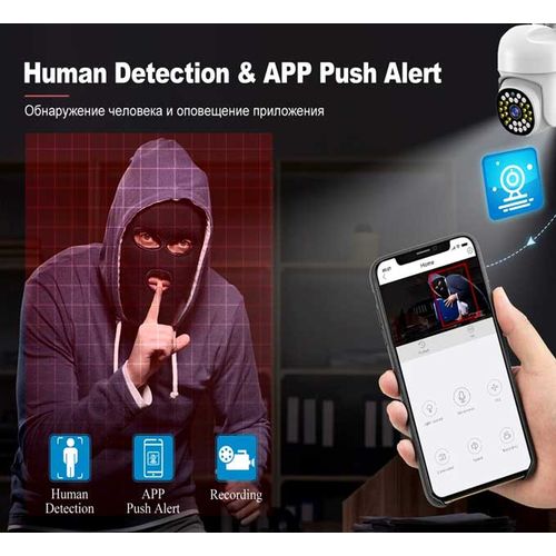 1080P Intelligent High-definition Night Vision Wide-angle Camera
