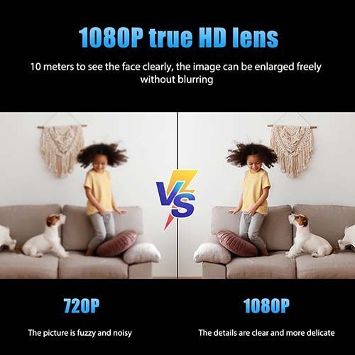 1080P Intelligent High-definition Night Vision Wide-angle Camera