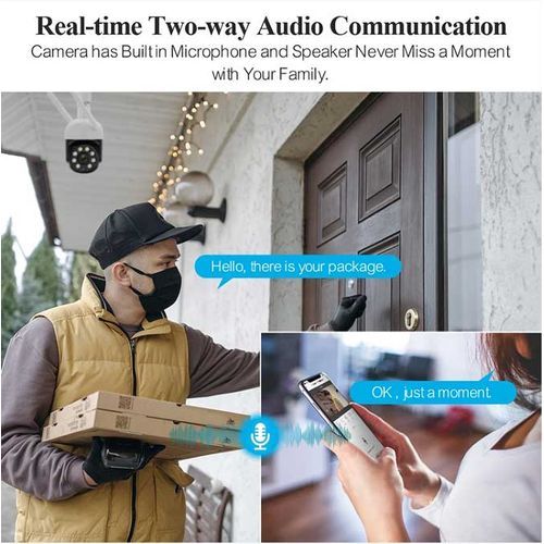 1080P Intelligent High-definition Night Vision Wide-angle Camera