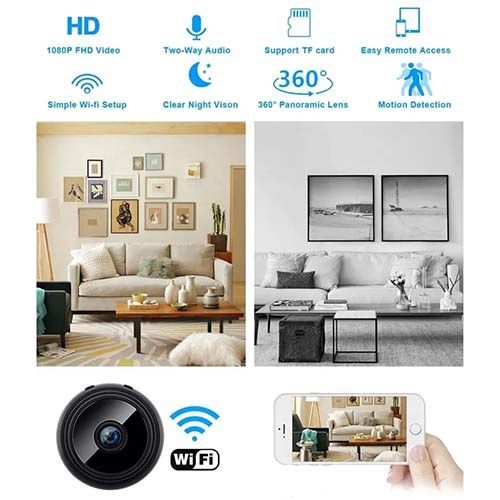 Mini Camera HD WIFI Night Vision Motion Tracking