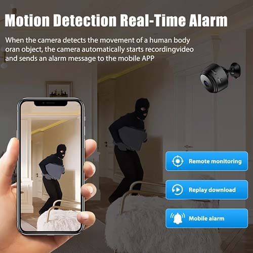 Mini Camera HD WIFI Night Vision Motion Tracking