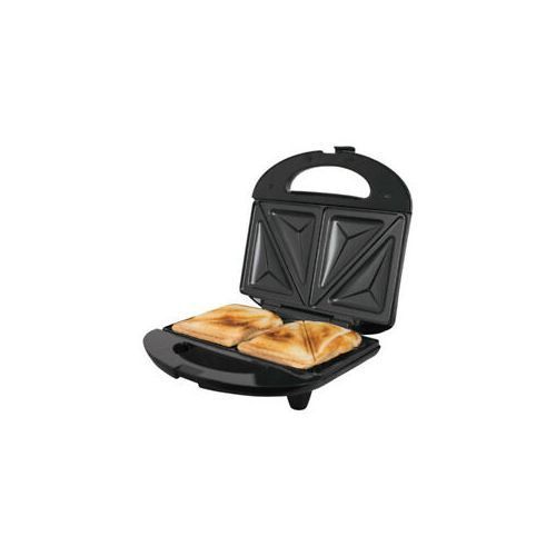 Electric 2 Slice Sandwich Toaster Maker - White-Black