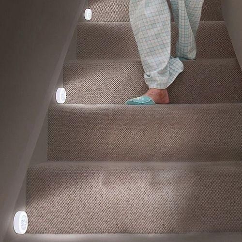 Wireless LED Sensor Light Nursery Decor Wall Lamp