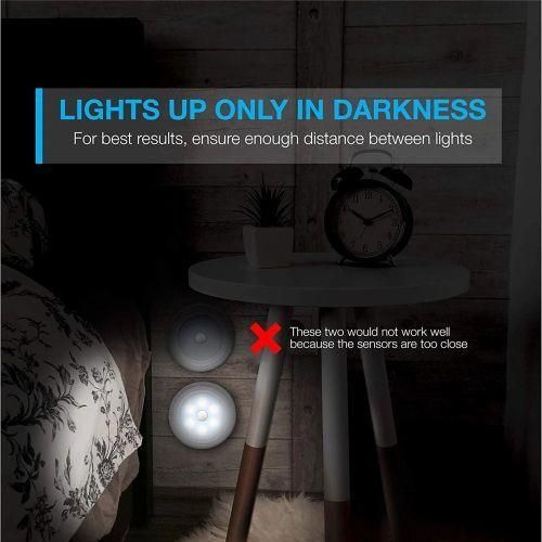 Wireless LED Sensor Light Nursery Decor Wall Lamp