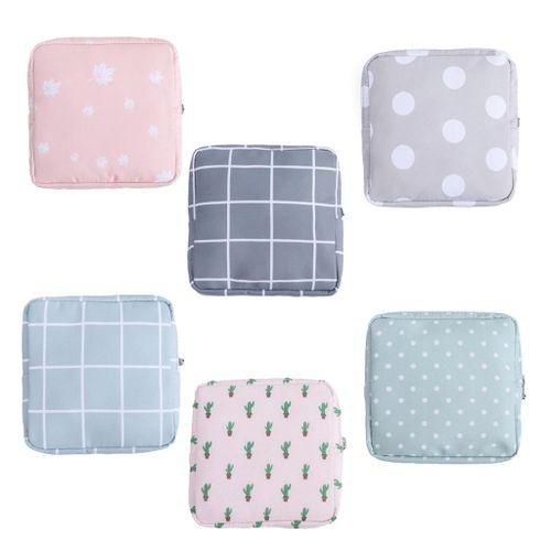 Women Girl Sanitary Pad Pouch Napkin Towel Storage Bag Credit Card