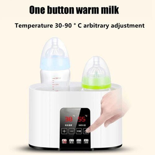 Multifunction Automatic Intelligent Thermostat Baby Bottle Warmers Steam Baby Milk Bottle Disinfection Fast Warm White