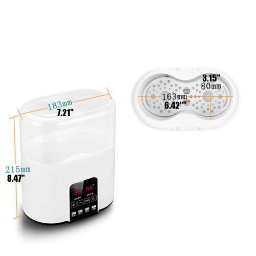 Multifunction Automatic Intelligent Thermostat Baby Bottle Warmers Steam Baby Milk Bottle Disinfection Fast Warm White