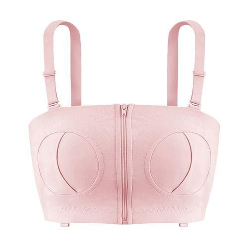 Hands Free Pumping Bra Adjustable Cotton Breast Pump Bra No
