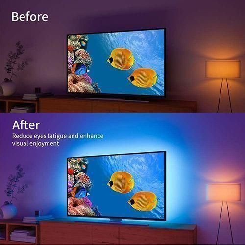 5V USB Warm Light Strip For Home Kitchen Bedside - 5M